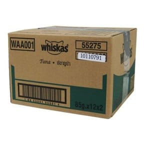 (24개1박스)위스카스 성묘용 파우치(참치) 85g_W4758DE
