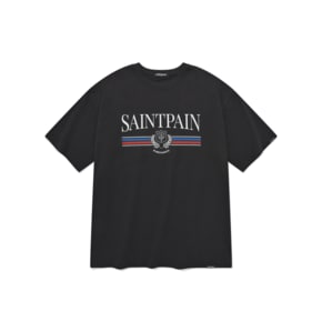 SP CLASSIC LOGO T SHIRTS-BLACK