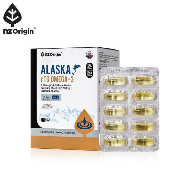 [공식] 알래스카 알티지 오메가-3(1,200mgX60캡슐)