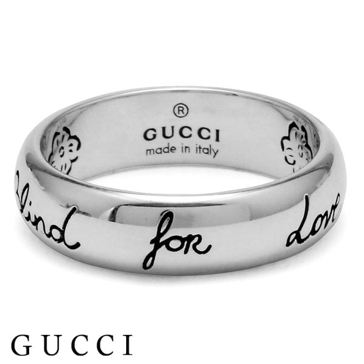 구찌 Blind for Love 실버 반지 YBC455247001(19호)