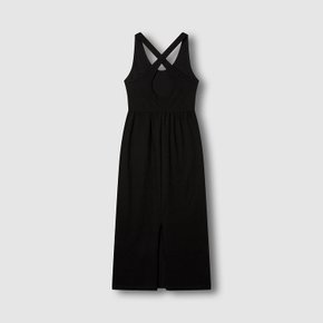 26F/W  여 슬림 백 스트랩 롱 원피스  J136401002