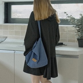 Dot Pattern Eco Bag - BLUE