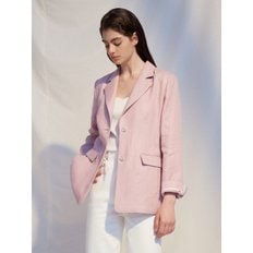 [Linen] Belted Linen Jacket _ 2color