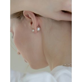 BIBI Pearl Two-way 925 Silver Earring