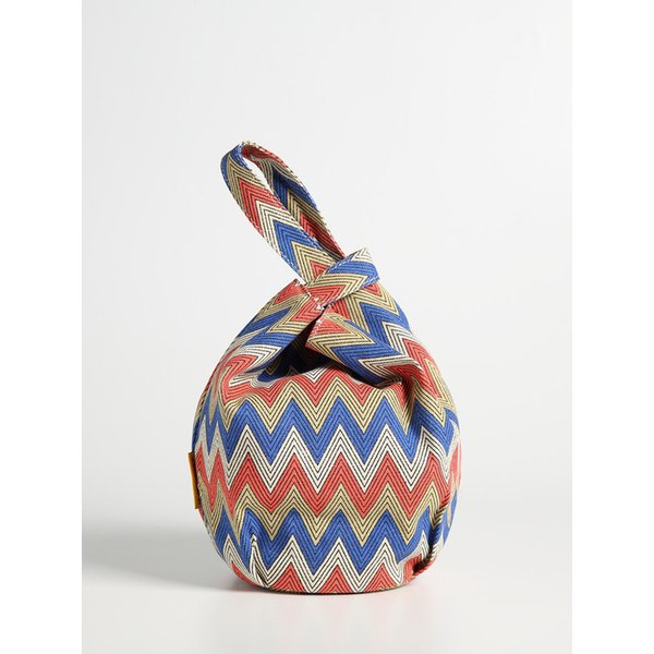Dumpling wrist bag - Zigzag