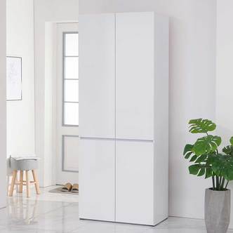 퍼니하우스 포크 800 키큰 양문수납장 냉장고옆 주방 탕비실 다용도 선반장