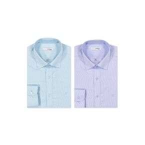 24 S/S   듀퐁   히든스넵 민트 블루  슬림핏 긴팔셔츠   SE4SM21LS319SMIBU    2매중 택1