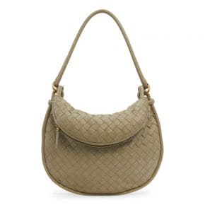 우먼 Bottega Veneta 미디움 Gemelli 인트레치아토 숄더백 크로스백 Travertine Muse Bra 927990