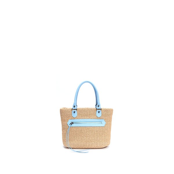 SANTORINI MINI TOTE, SKY BLUE