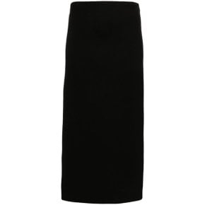 [막스마라 타임리스] Long skirt FLOU 015 001 BLACK