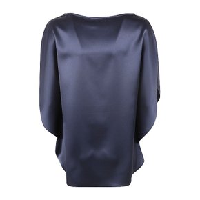 [해외배송] 지안루카 카파놀로 아이리스 슬리브 블라우스 24ET595.400 503 NAVY BLUE