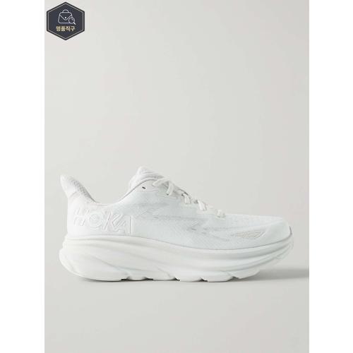 [해외배송] HOKA ONE ONE CLIFTON 9 러버 메쉬 러닝 스니커즈 1127895 B0080470004