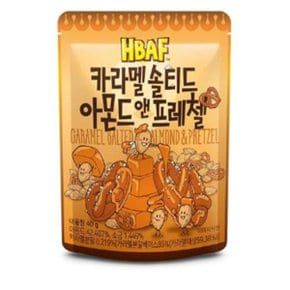 HBAF 바프 길림 카라멜 솔티드 아몬드 앤 프레첼 40g x 30개 (무료배송)