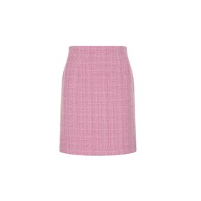 131084 Fitted Tweed Skirt-PK