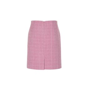 131084 Fitted Tweed Skirt-PK