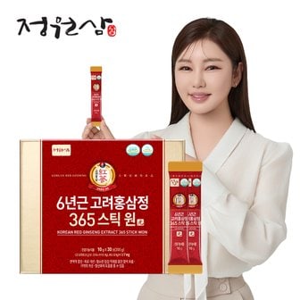 정원삼 6년근 고려홍삼정 365스틱 원(元) (10g x 30포)