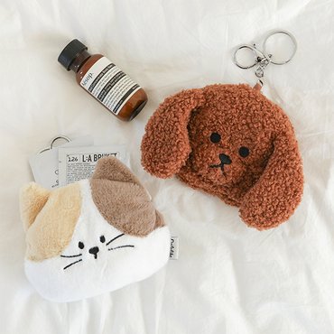 데일리라이크 애니멀 페이스 파우치