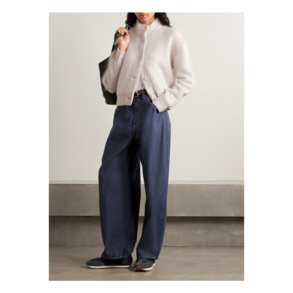 할로 브러시드 캐시미어 가디건 오프 화이트 46376663162986611