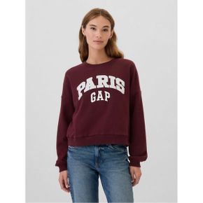 Oversized 갭 GAP 그래픽 스웨트 셔츠 paris 9467259