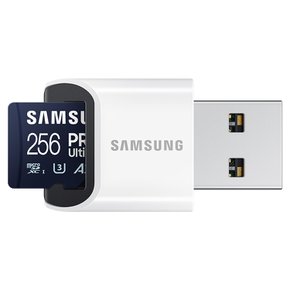 삼성전자정품 microSD PRO Ultimate 256GB + 리더기 MB-MY256SBWW /빅보스