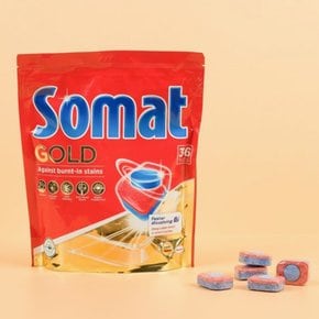 SOMAT 헨켈 독일 소맷 골드 올인원 식기세척기 전용세제 소마트 36개입(1봉)