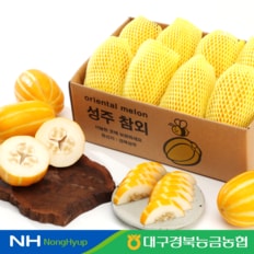대구경북능금농협 성주 꿀 참외 2.5kg 6-13과 가정용 산지직송