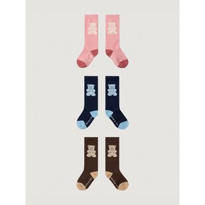 젤리뽀 뽀곰 니삭스_3COLOR