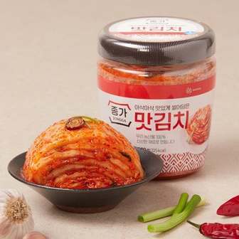 종가 [1+1][쓱7클럽]썰어담은 맛김치 500g(PET)