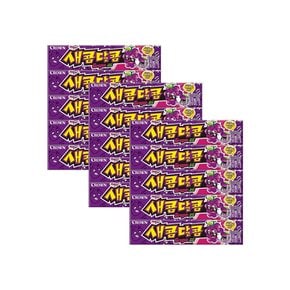 크라운 새콤달콤 포도 29g x 15개 / 츄잉캔디