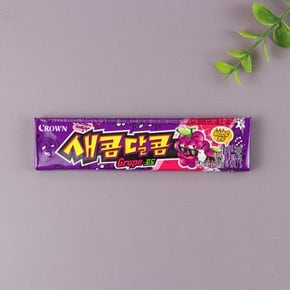 크라운 새콤달콤 포도 29g x 15개 / 츄잉캔디