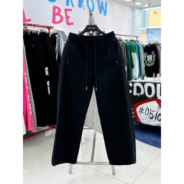 [여주점] 코튼라인워싱팬츠,남여공용, 블랙JHZZ80102