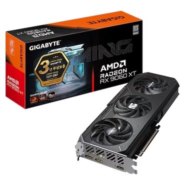 기가바이트 라데온 RX 9060 XT Gaming OC D6 8GB 제이씨현
