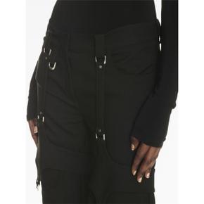 오프 화이트 Womens Pants OWCF020F23FAB0011000 Black