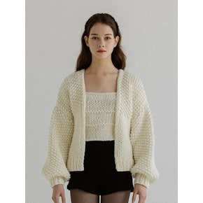 HONEYBEE CARDIGAN-IVORY