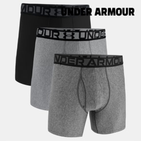 [세일] 언더아머 팬티 /H15- 1387430-035 / 남성 UA Tech™ 6인치 Boxerjock®