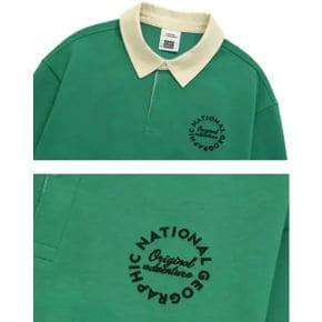 K241USW040 바시티 오버핏 카라 맨투맨 (정상가 79,000원)
