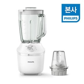 3000 시리즈 블렌더/믹서기 HR2291/20 화이트 다지기 구성