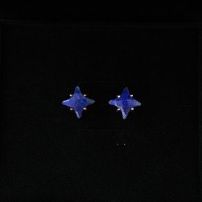 Lapis star earring (2024fw51)