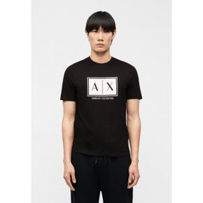 Armani Exchange 아르마니 익스체인지 프린트 티셔츠 - 검은색 바탕 7910969