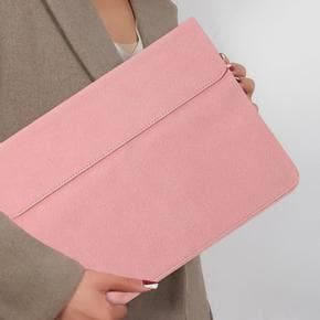맥씬 노트북 가죽 슬리브 파우치 케이스 13.3형 핑크 (S11077847)