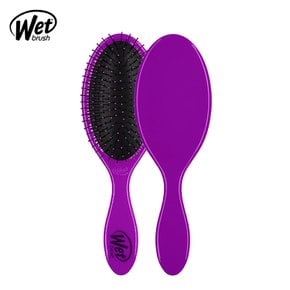 wet brush 오리지널 디탱글러 퍼플 헤어브러쉬 드라이 빗 극손상모 두피 마사지