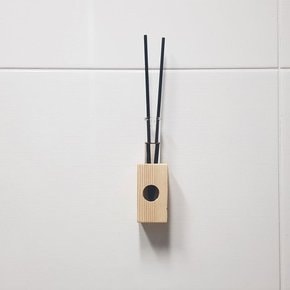 SOKOOB 실내 벽 인테리어디퓨저 우드소품 미니사각부착형