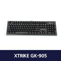 Xtrike GK 905 레인보우 LED 게이밍 기계식 키보드 청축