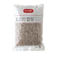 에스푸드 불고기탑핑  냉동 1000g