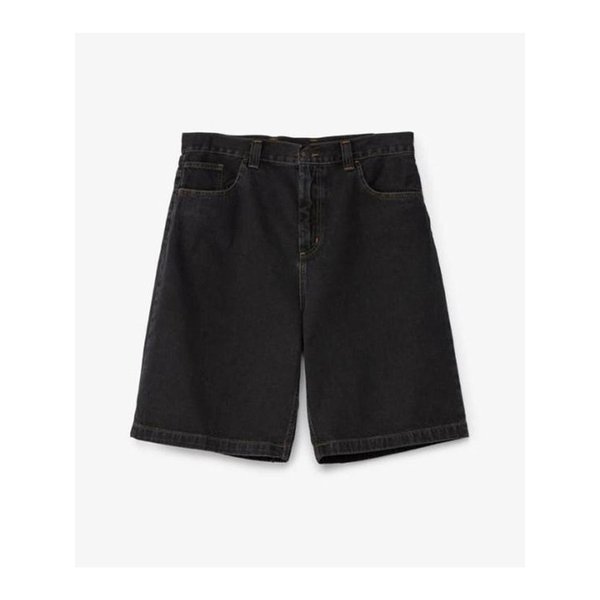 26SS 칼하트 WIP 브랜돈 쇼츠 I037161 8906 BLACK STONE WASHED DOM