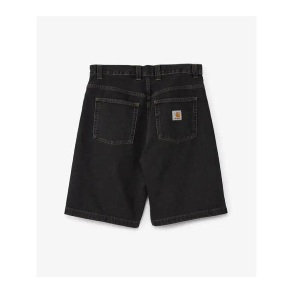 26SS 칼하트 WIP 브랜돈 쇼츠 I037161 8906 BLACK STONE WASHED DOM