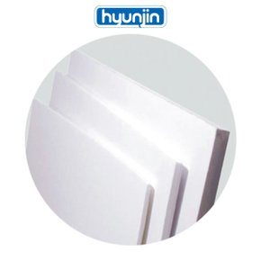 [현진] 원단백색폼보드 (HF600x900mm5T)