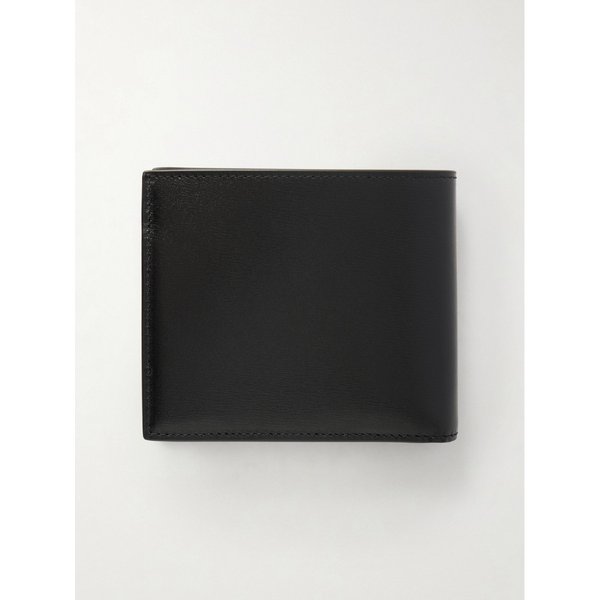 로고 장식 가죽 머니클립 이중 지갑 46376663163067688