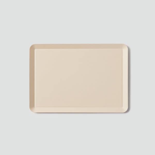 논슬립 컬러 사각쟁반_28×20cm_베이지 J70N903147500