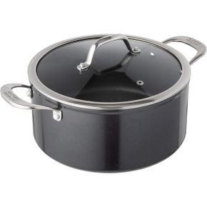 영국 쿤 리콘 냄비 Kuhn Rikon Easy Pro NonStick Casserole Pot with Glass Lid 3 Litre/20 cm